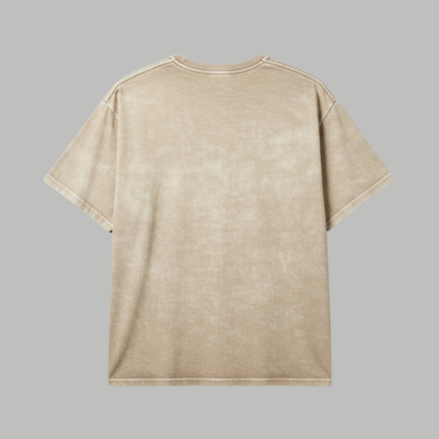 Warm Sand Washed Oversized Tshirt