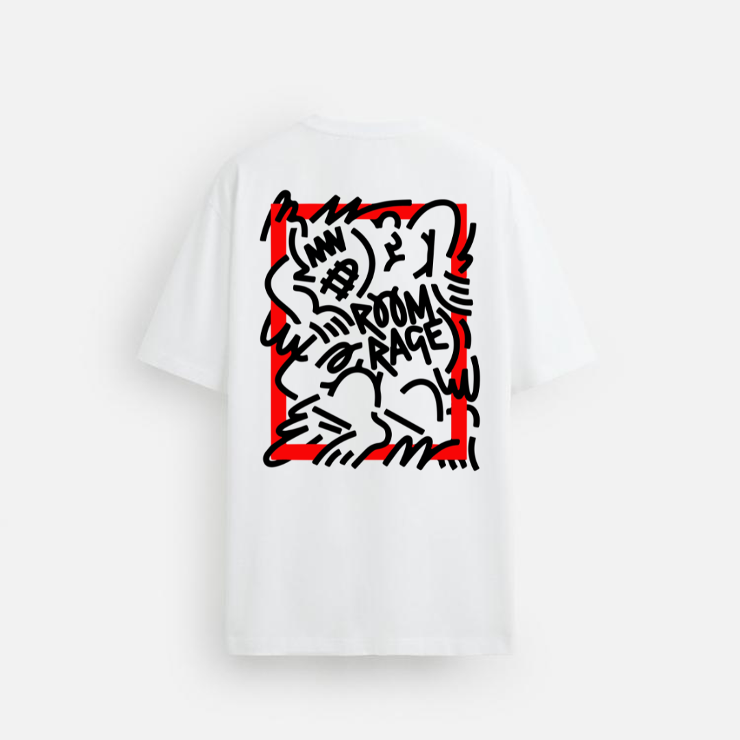 Scribble Oversized Tshirt