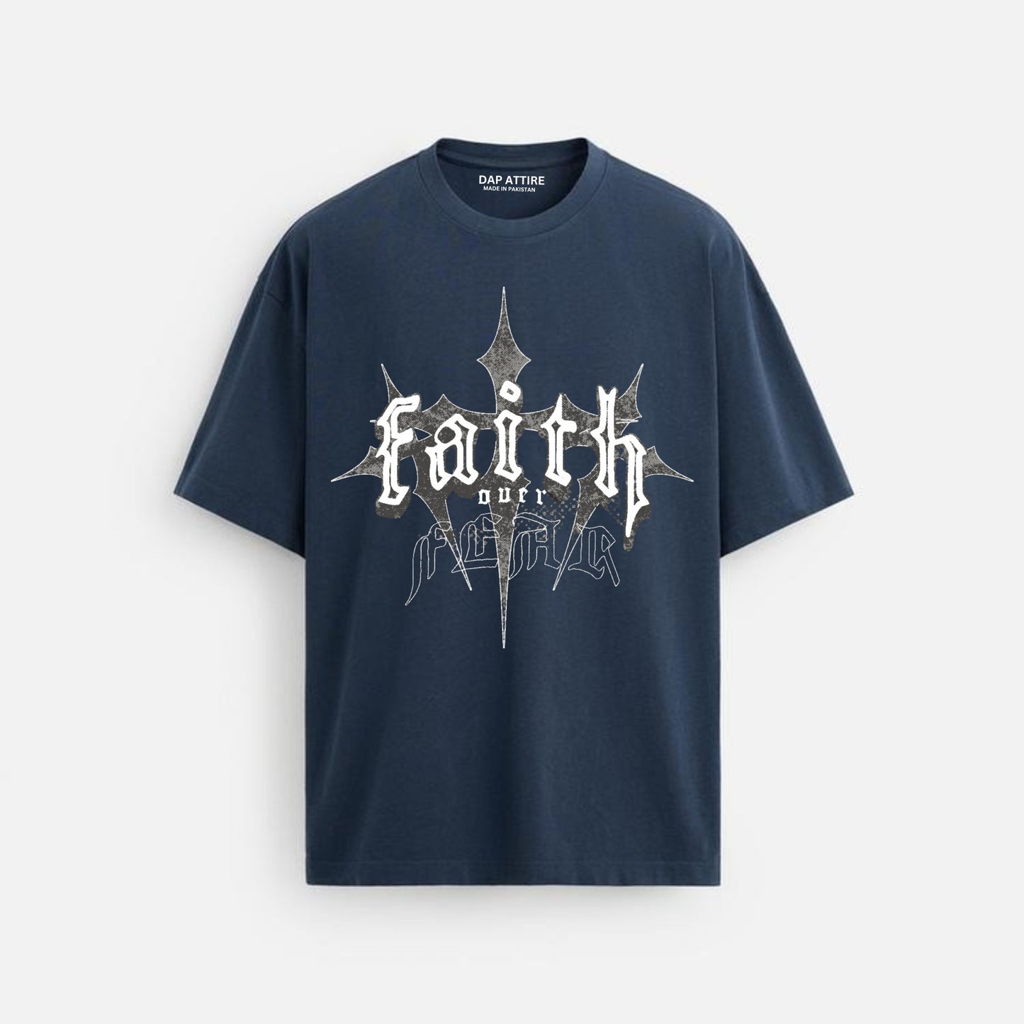 Faith Over Fear Oversized Tshirt