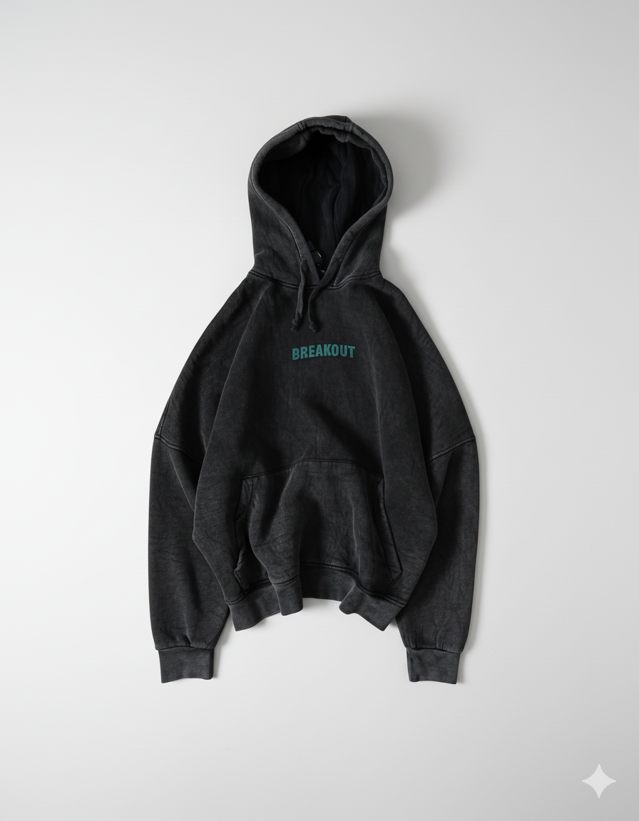 The Breakout Oversized Washed Hoodie