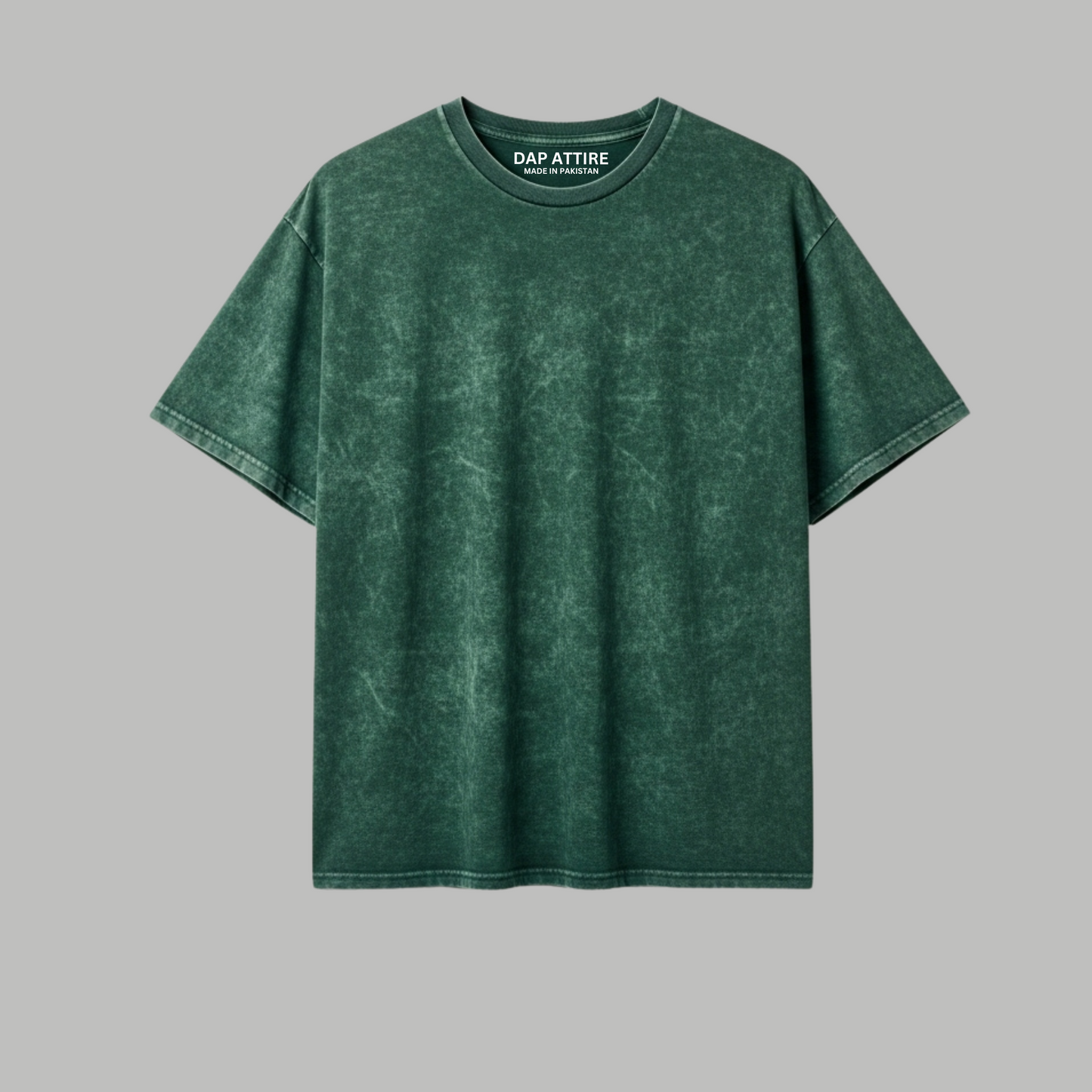 Green Washed Oversized Tshirt