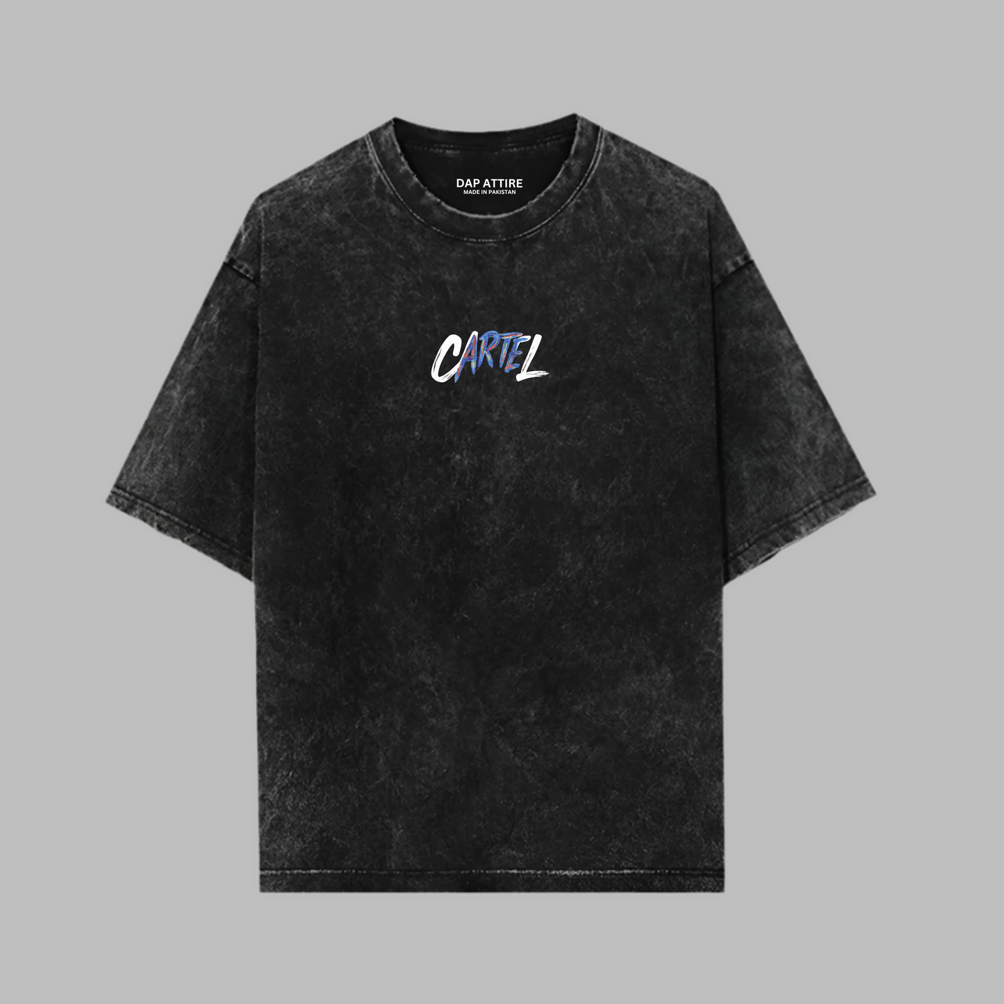 Cartel Black Washed Tshirt