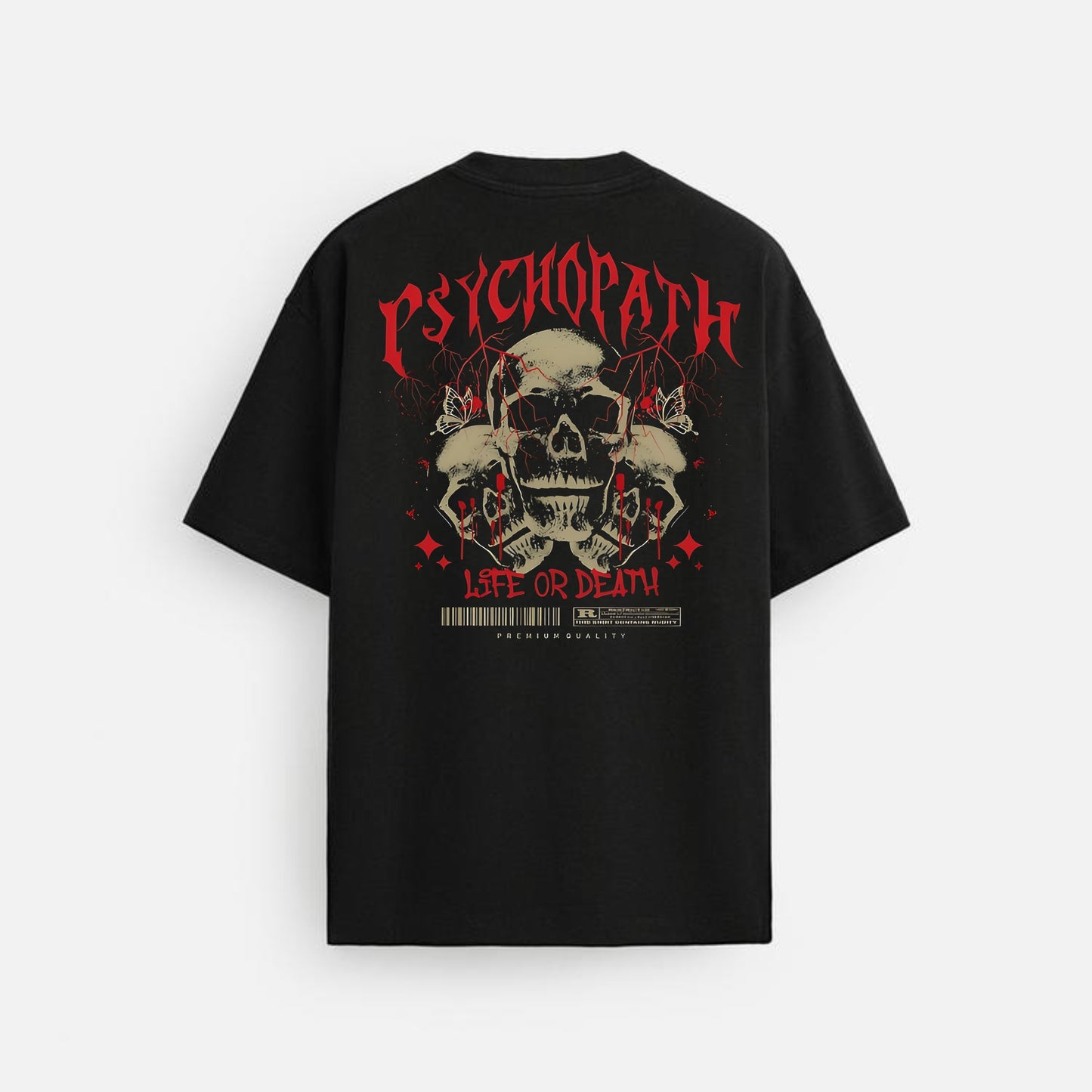 Psychopath Oversized Tshirt