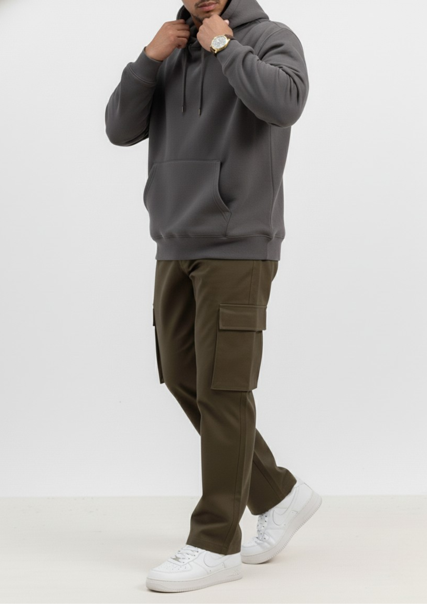 Sage Green Cargo Pants