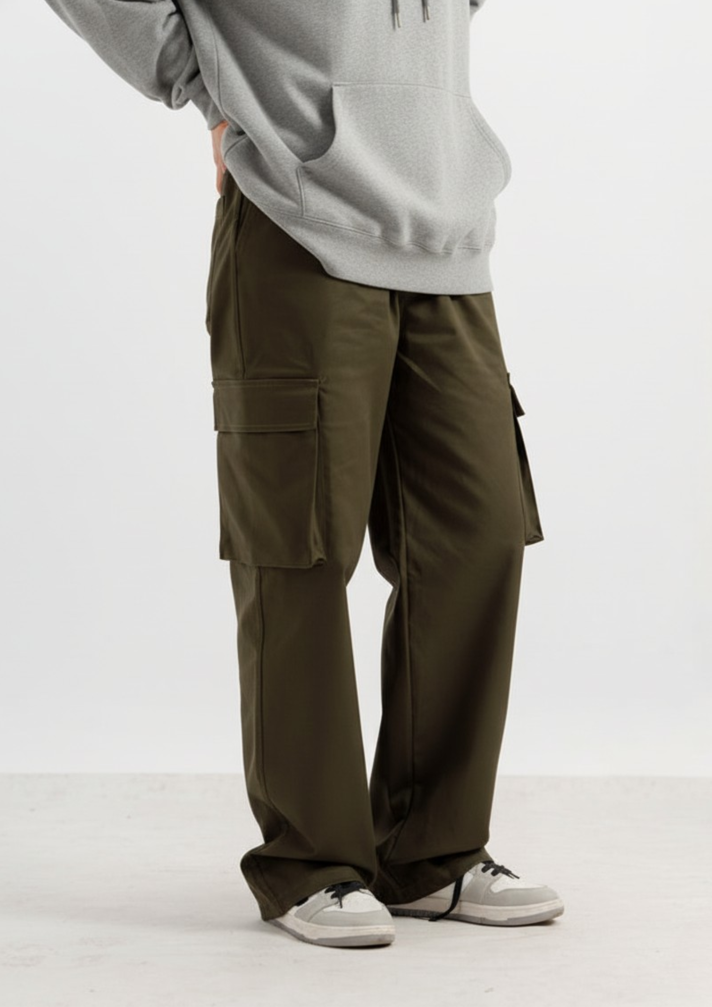 Sage Green Cargo Pants