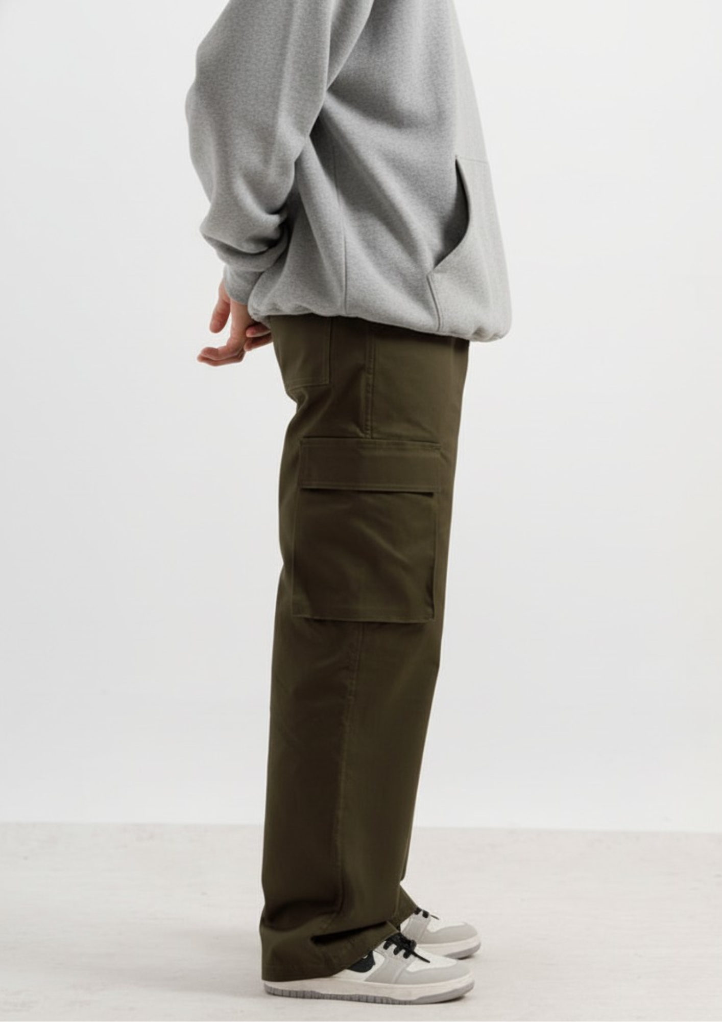 Sage Green Cargo Pants