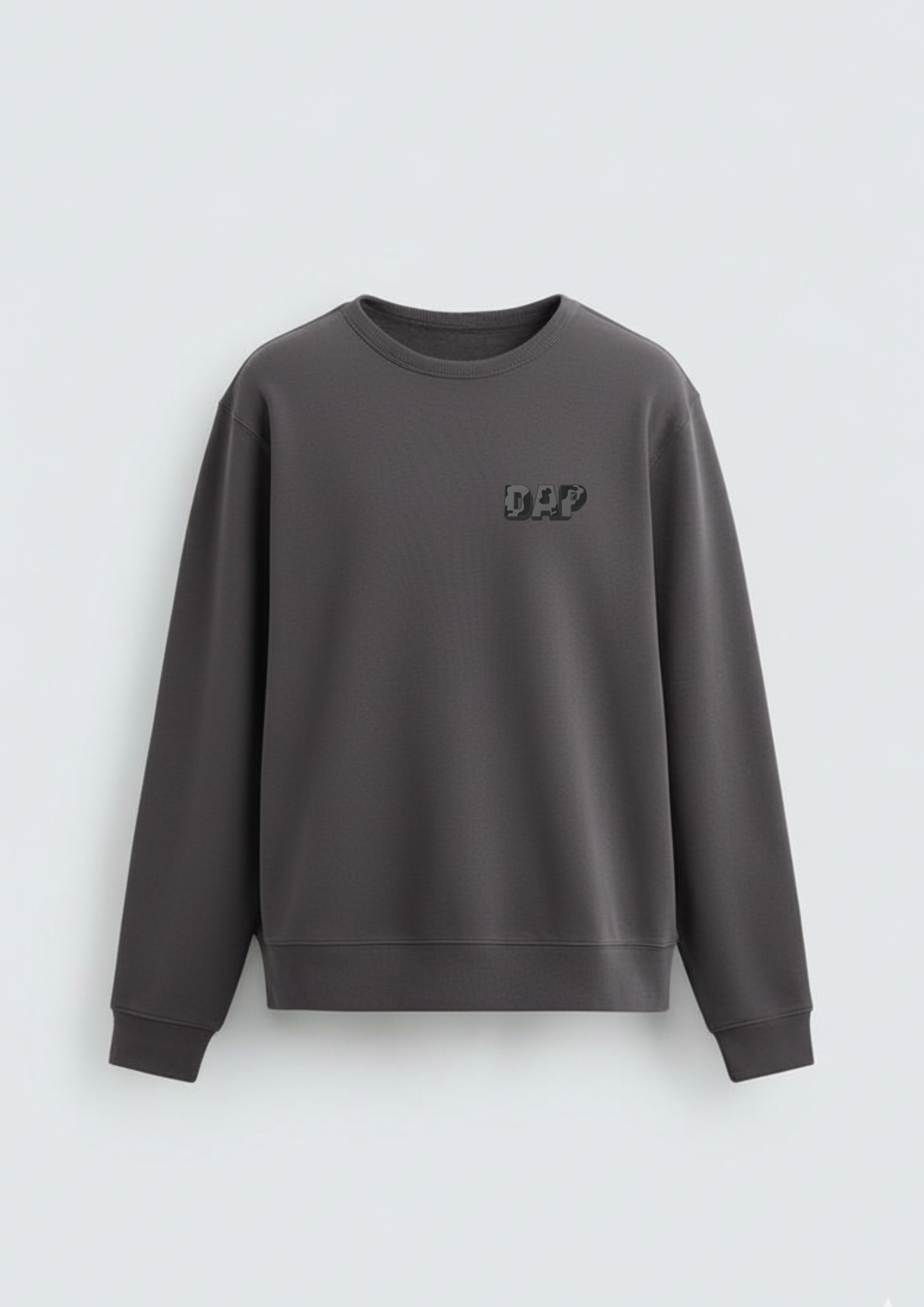 Gray Essential Crewneck Sweatshirt
