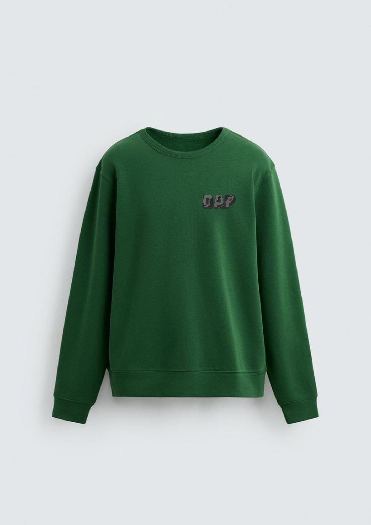 Midnight Green Essential Crewneck Sweatshirt