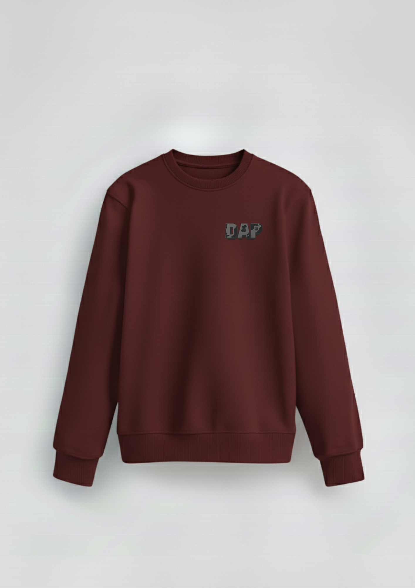 Maroon Essential Crewneck Sweatshirt