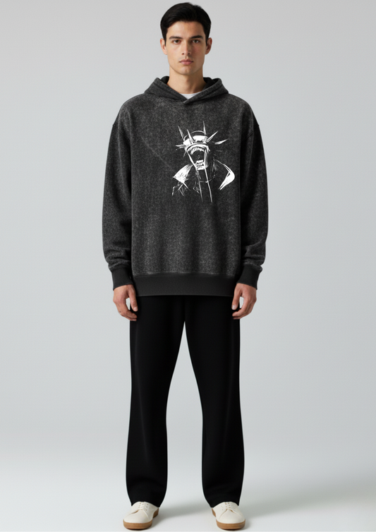 Eclipse Oversized Washed Hoodie
