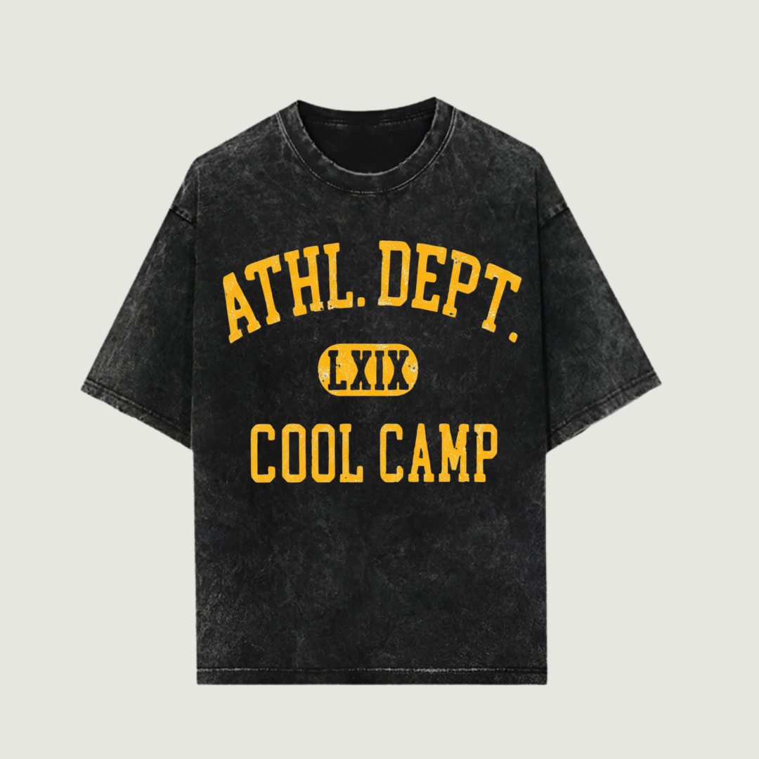 Cool Camp Washed Oversized Tshirt