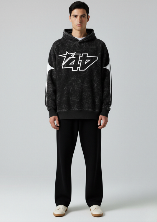 Vector 44 Oversized Washed Hoodie