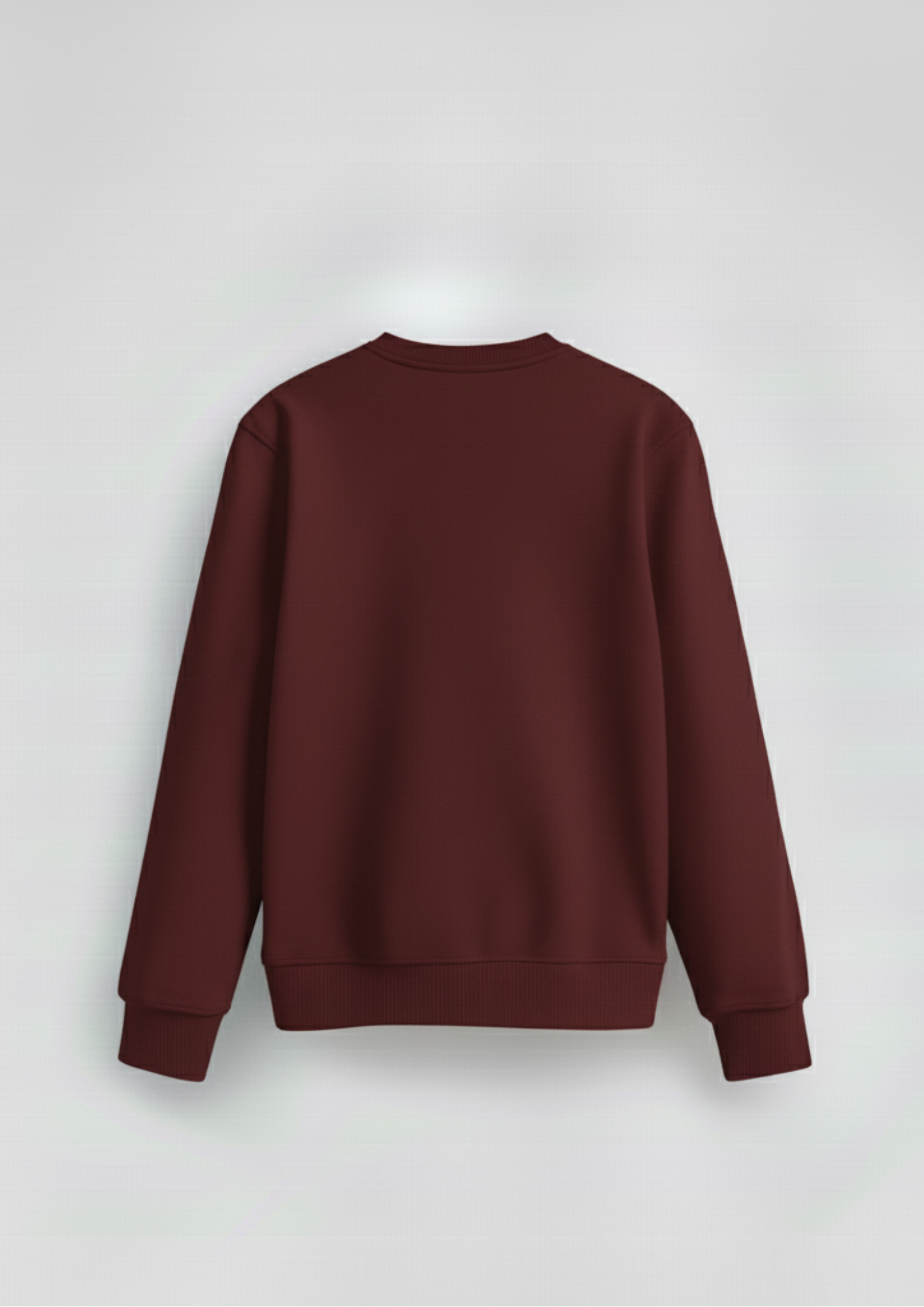 Maroon Essential Crewneck Sweatshirt