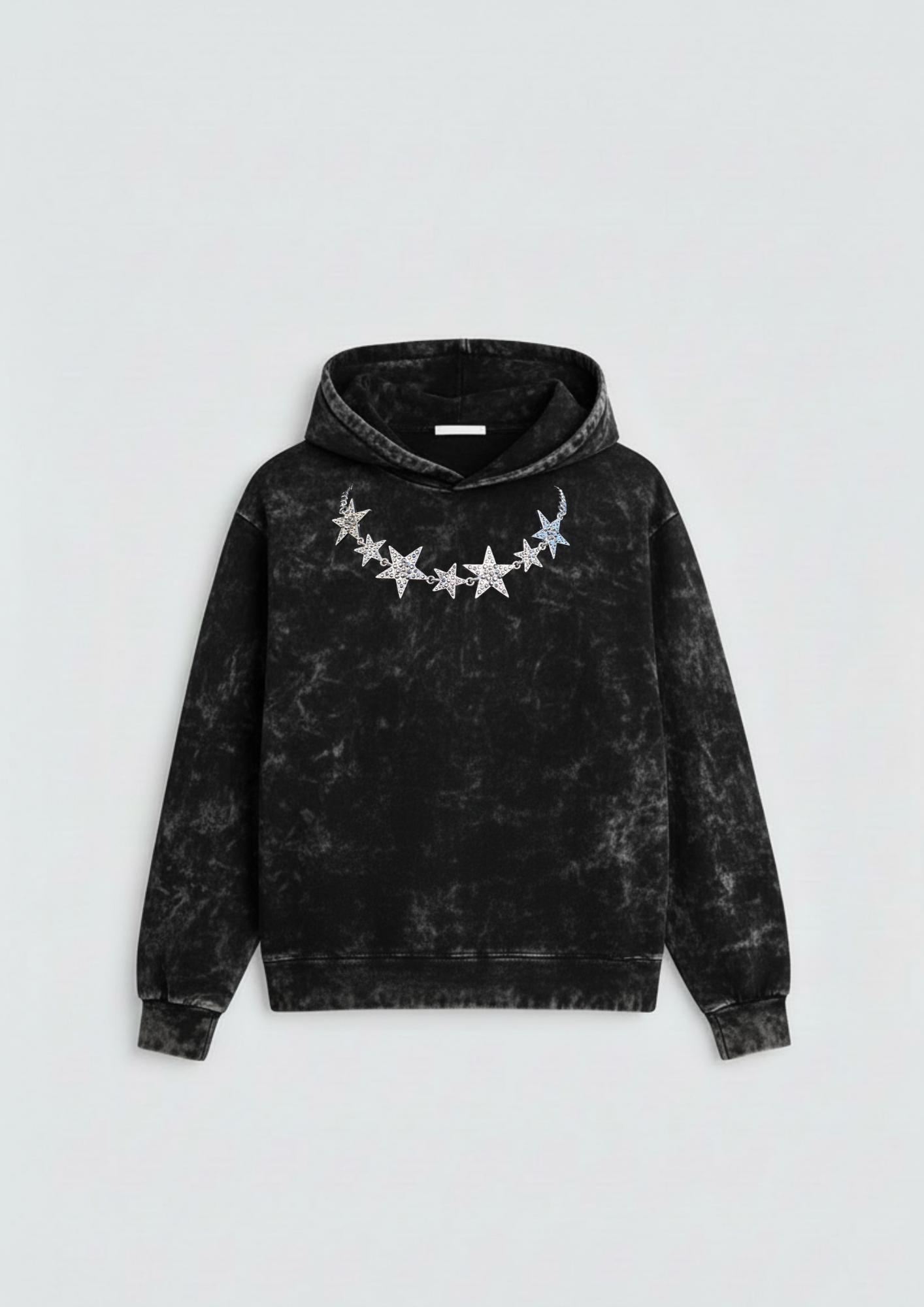 Fallen Star Oversized Washed Hoodie