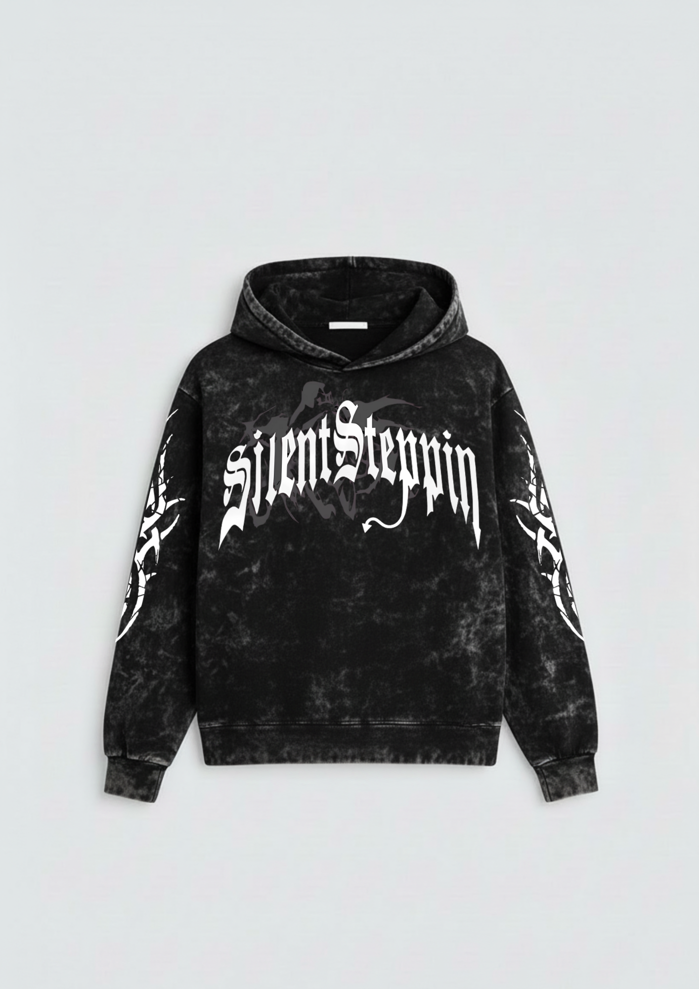 Stealth Walker Oversized Washed Hoodie