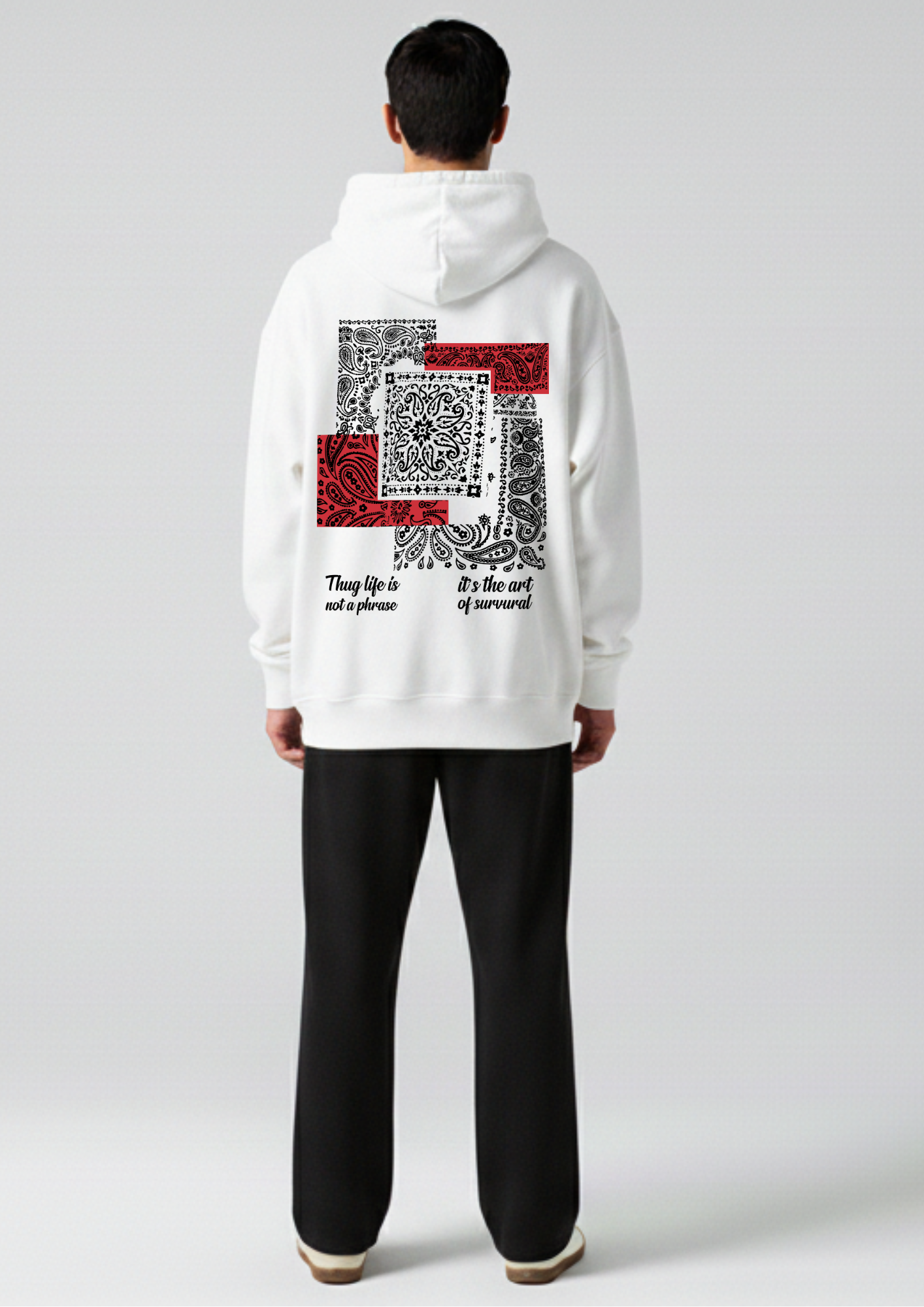 Bandana Heritage Oversized Hoodie