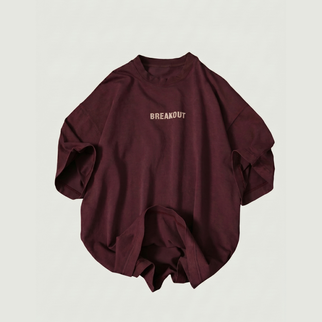 Brakeout Washed Oversized Tshirt