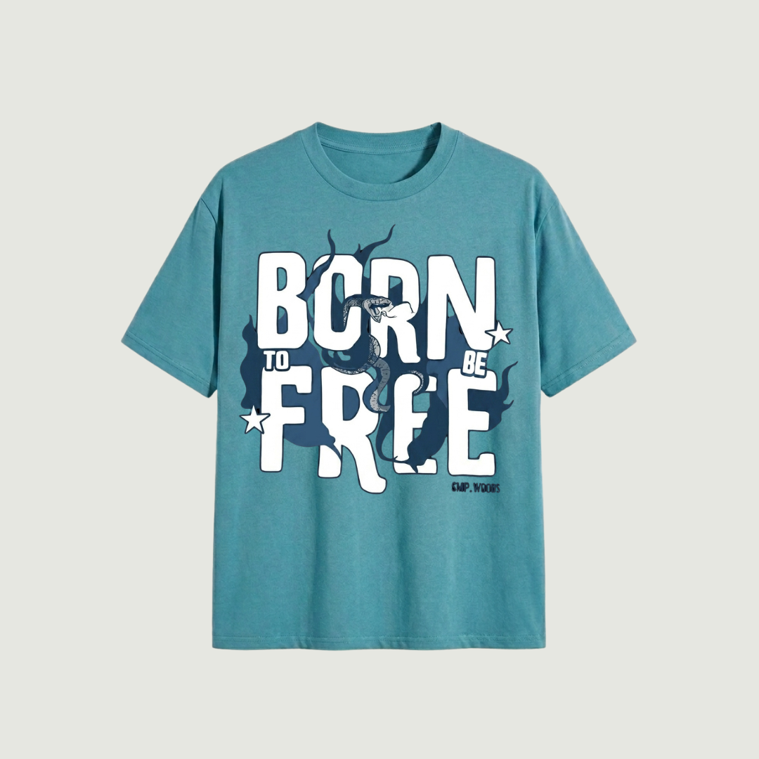 Blue Venom Oversized Tshirt