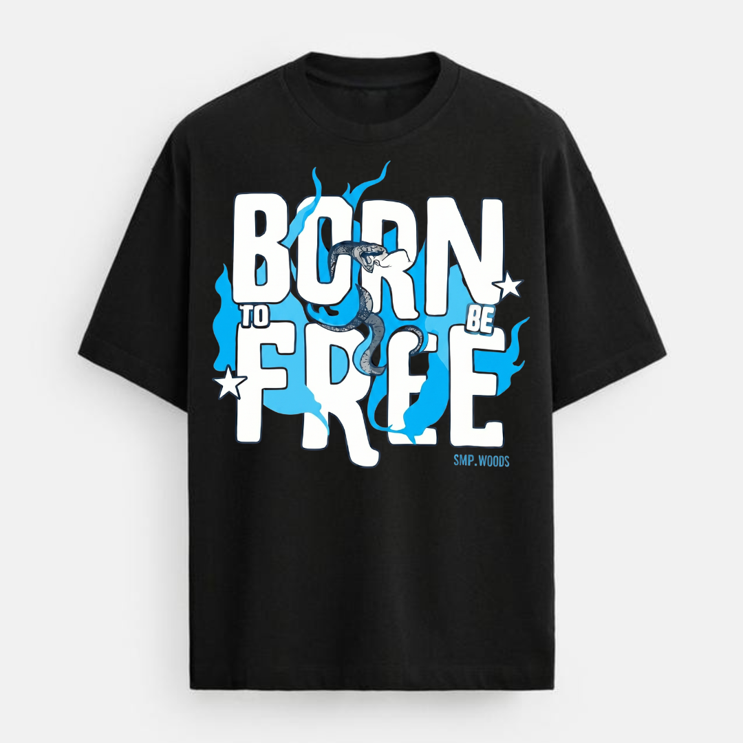Blue Venom Oversized Tshirt