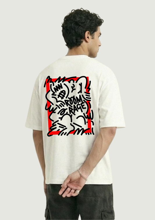 Scribble Oversized Tshirt