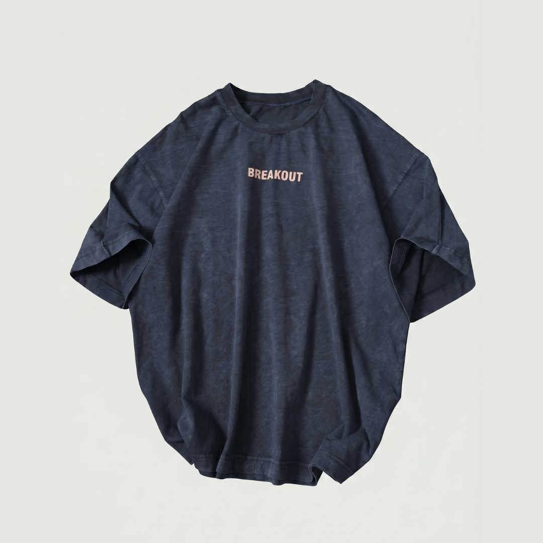Brakeout Washed Oversized Tshirt