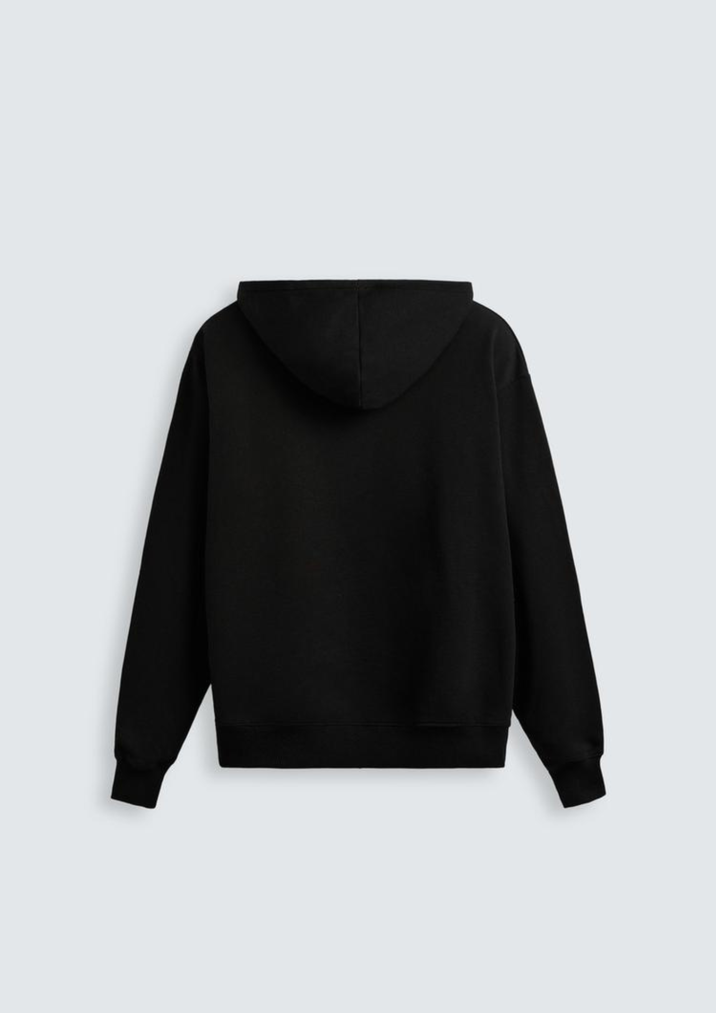 Vector Black Oversized Hoodie