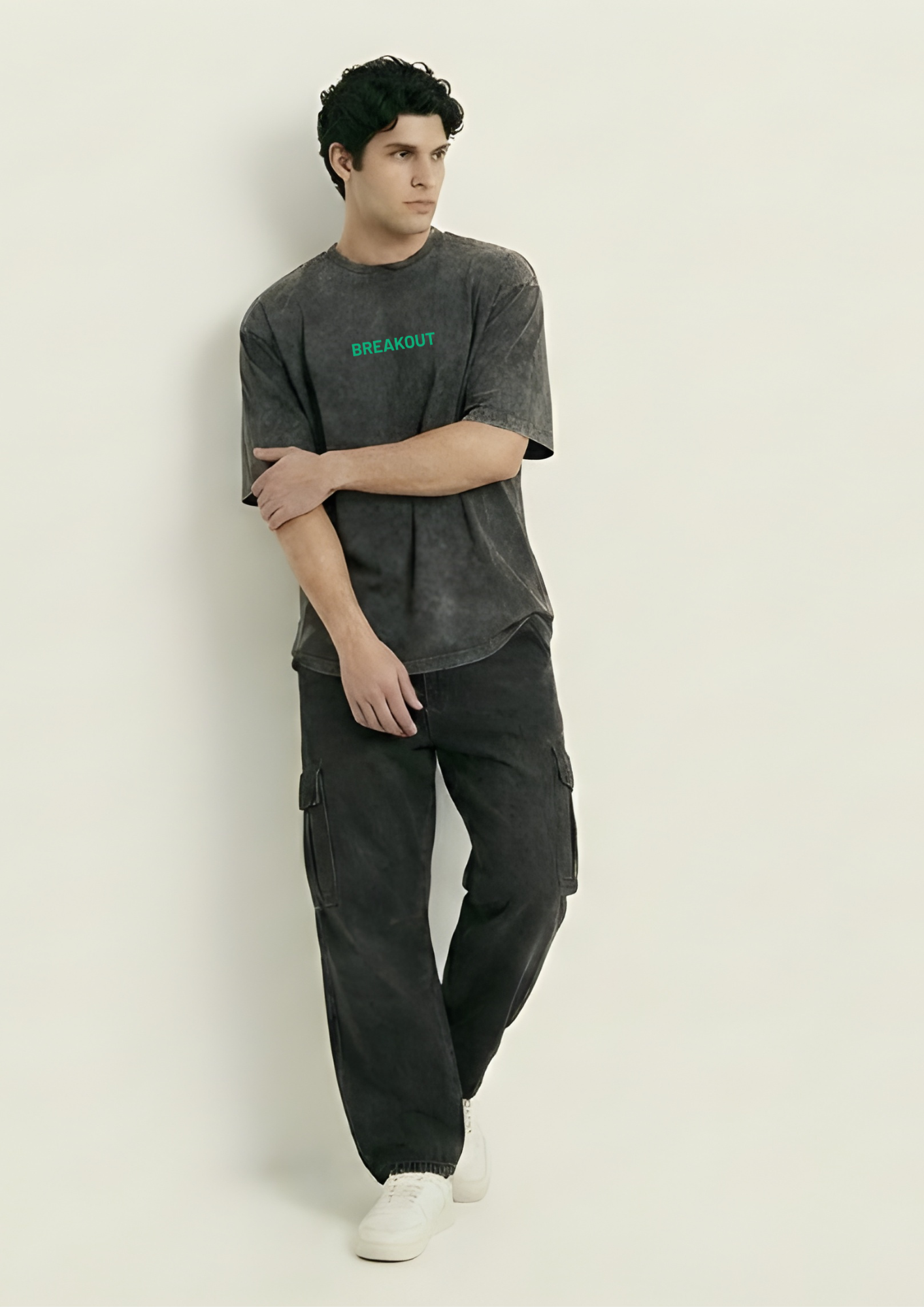 Brakeout Washed Oversized Tshirt