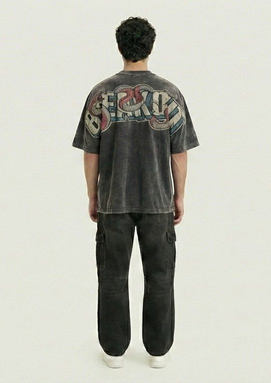 Brakeout Washed Oversized Tshirt