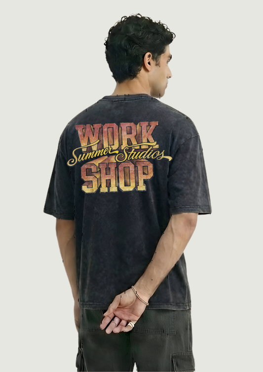 Retrograde Washed Oversized Tshirt
