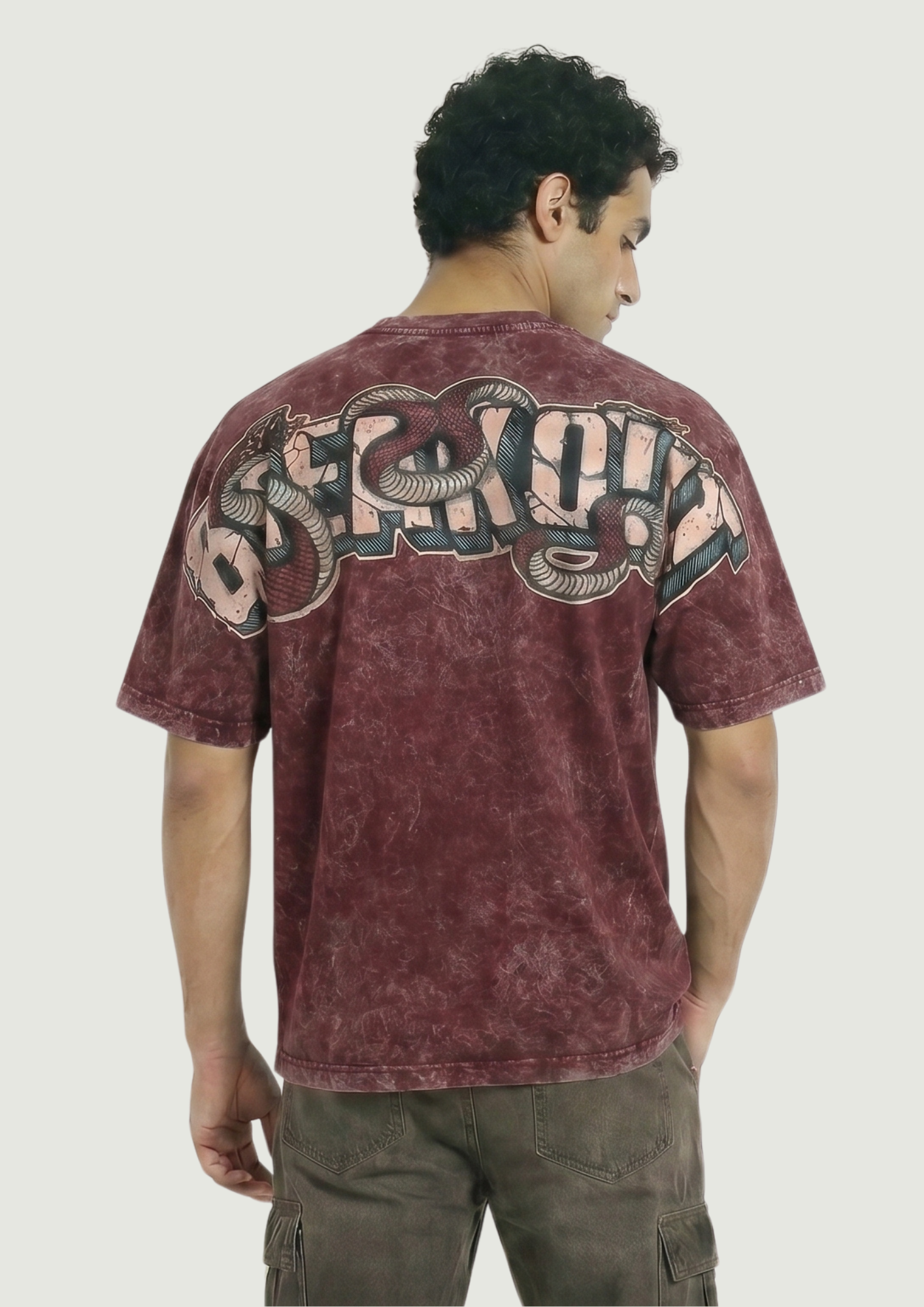 Brakeout Washed Oversized Tshirt