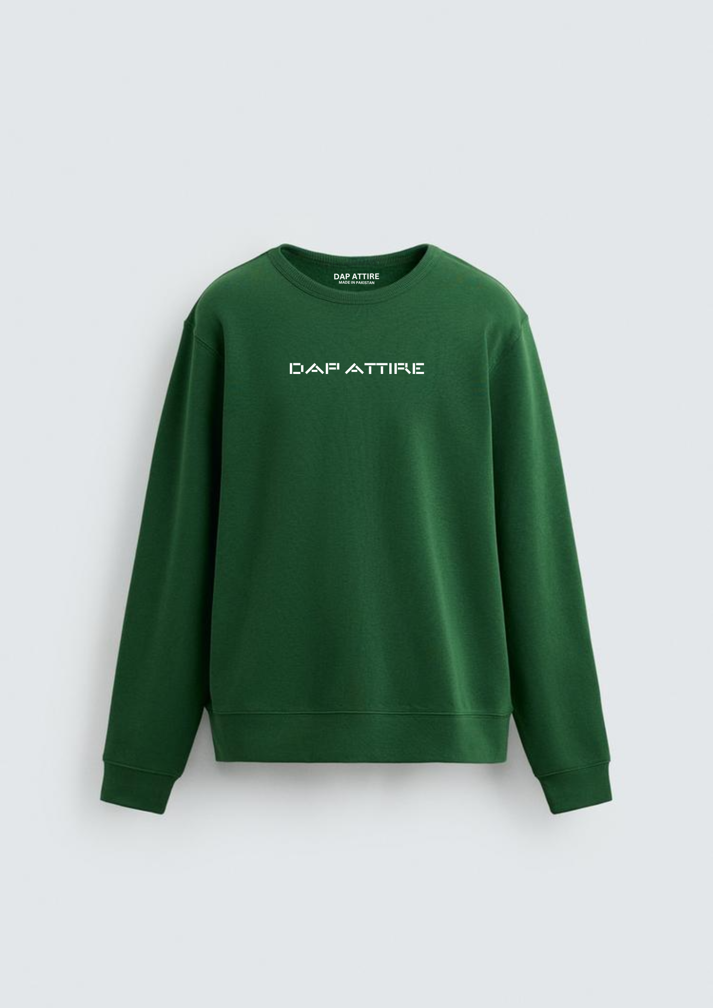 Midnight Green Essential Crewneck Sweatshirt