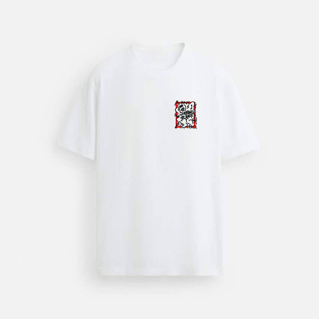 Scribble Oversized Tshirt
