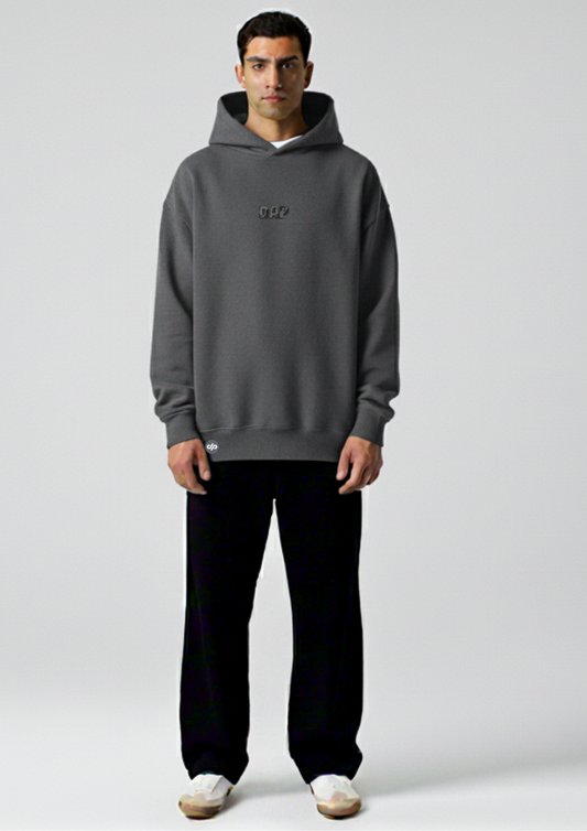Gray Essential Oversized Hoodie