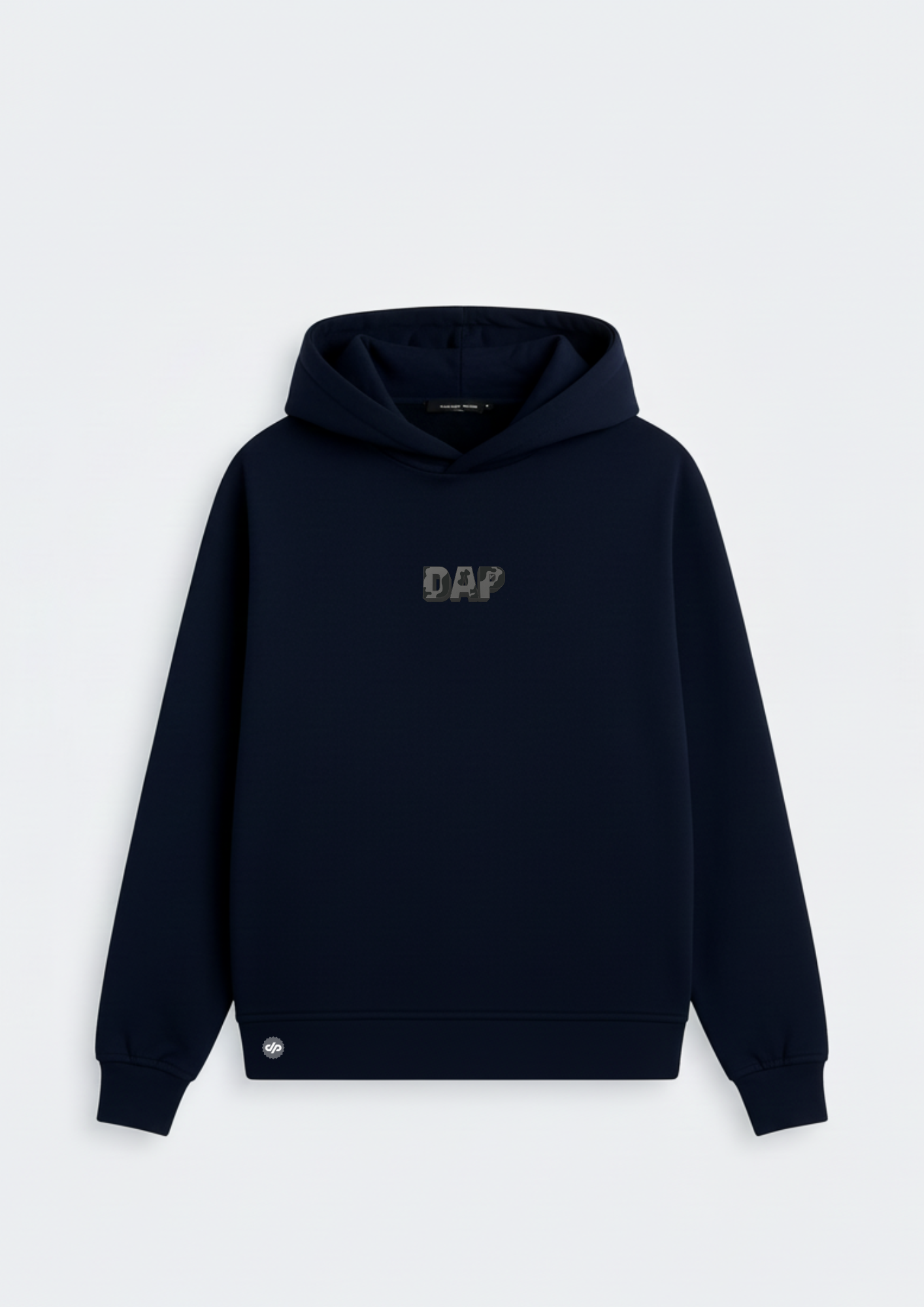 Deep Blue Essential Oversized Hoodie