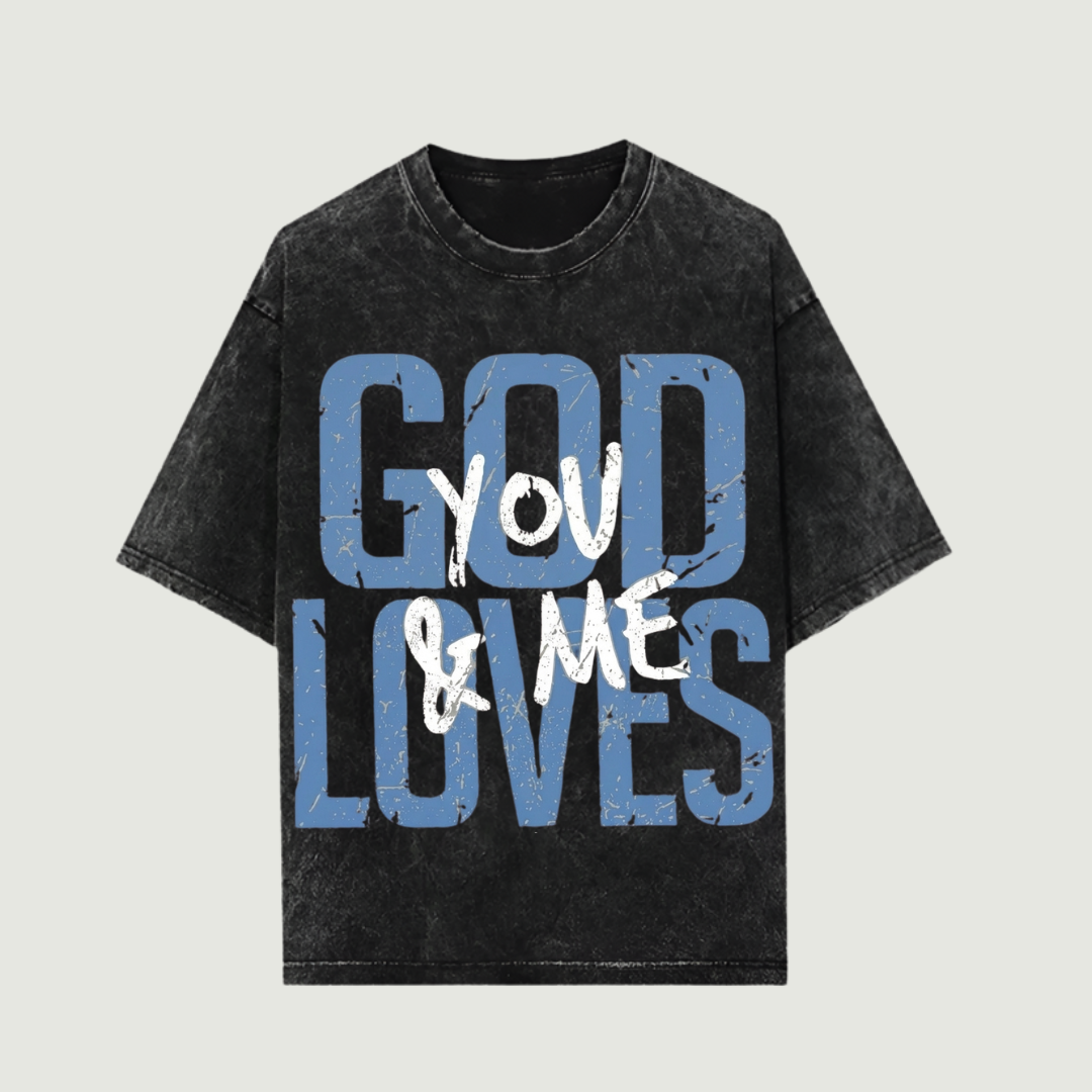 Universal Love Washed Oversized Tshirt