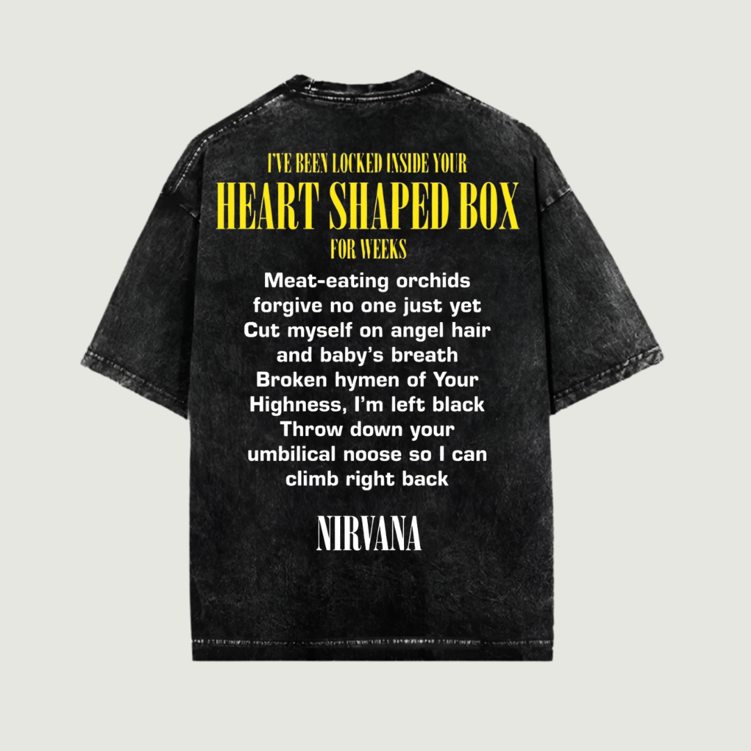 Nirvana Washed Oversized Tshirt