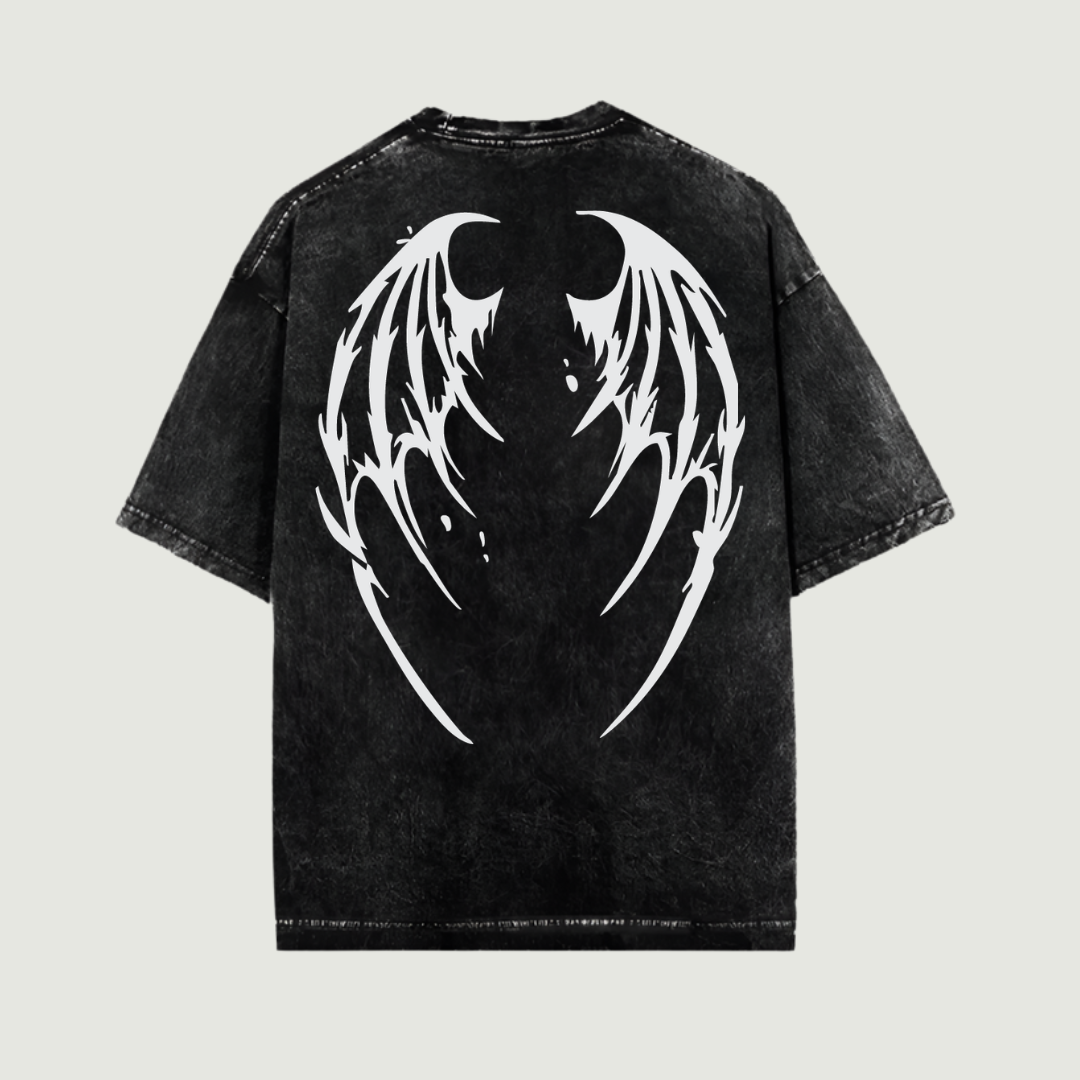 No Regrets Washed Oversized Tshirt
