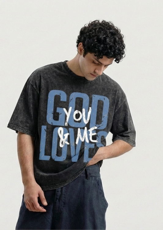 Universal Love Washed Oversized Tshirt