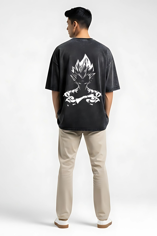 Saiyan Washed Tshirt