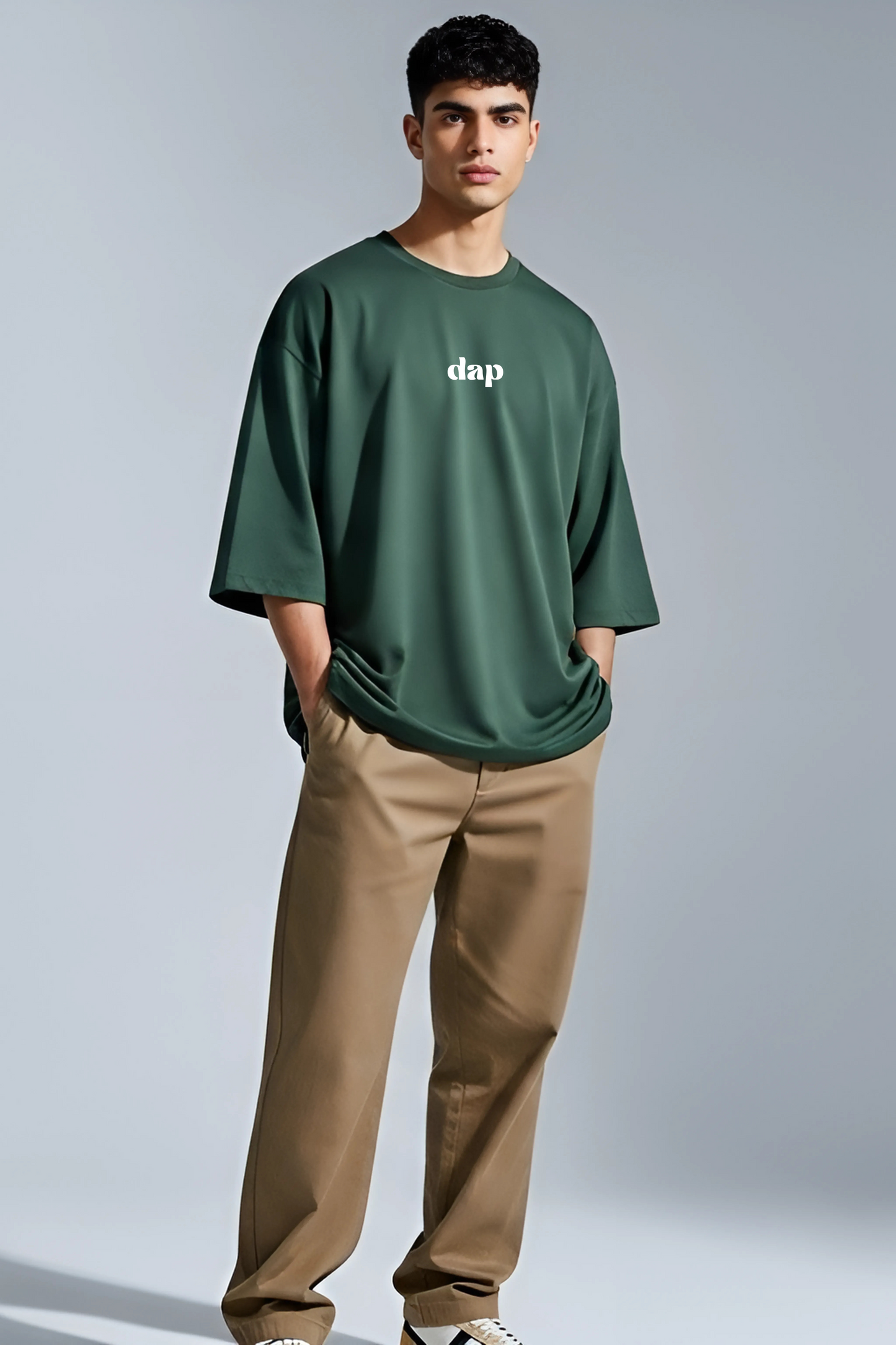 Midnight Green Basic Essential Tshirt
