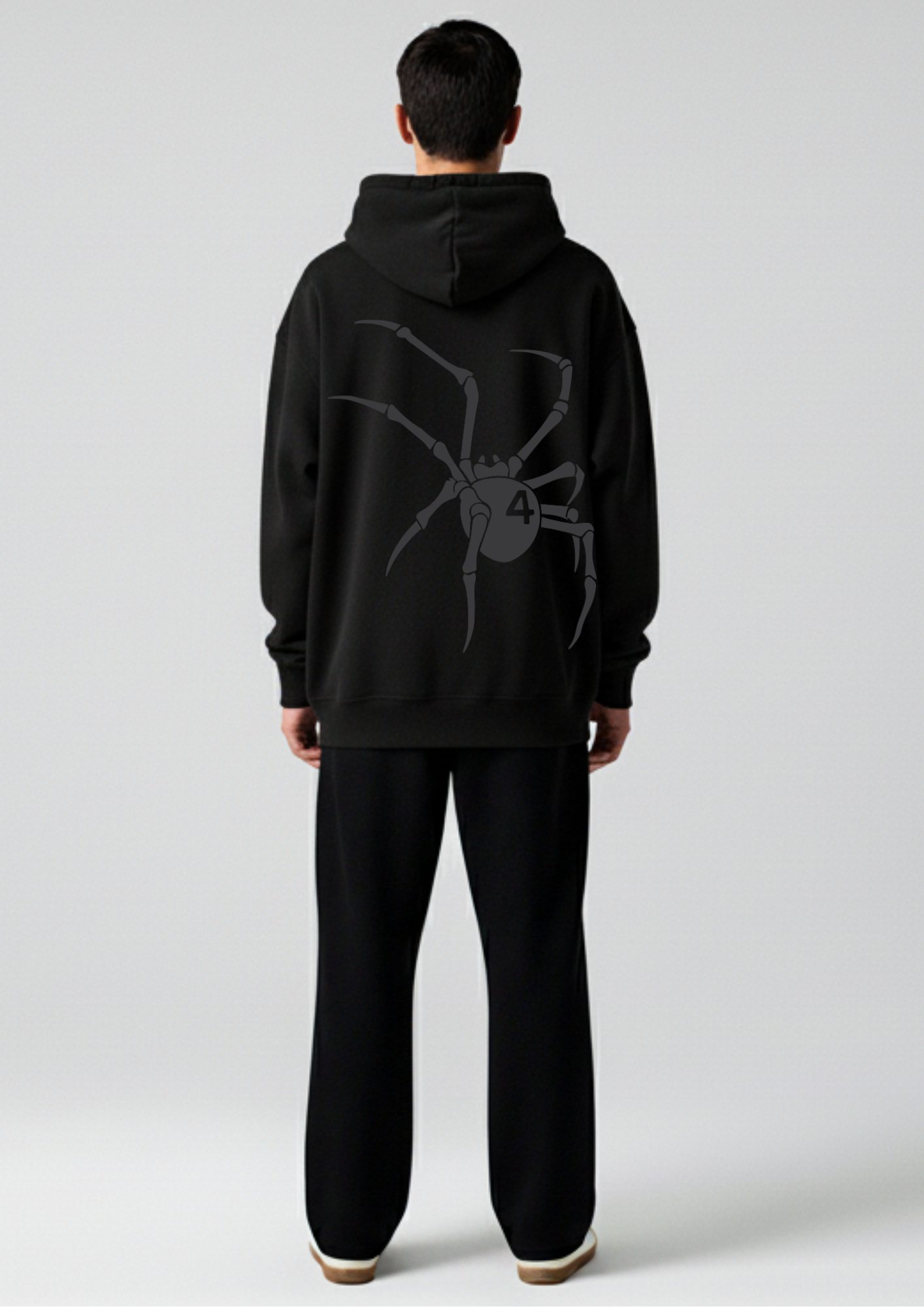 Black Widow Oversized Hoodie