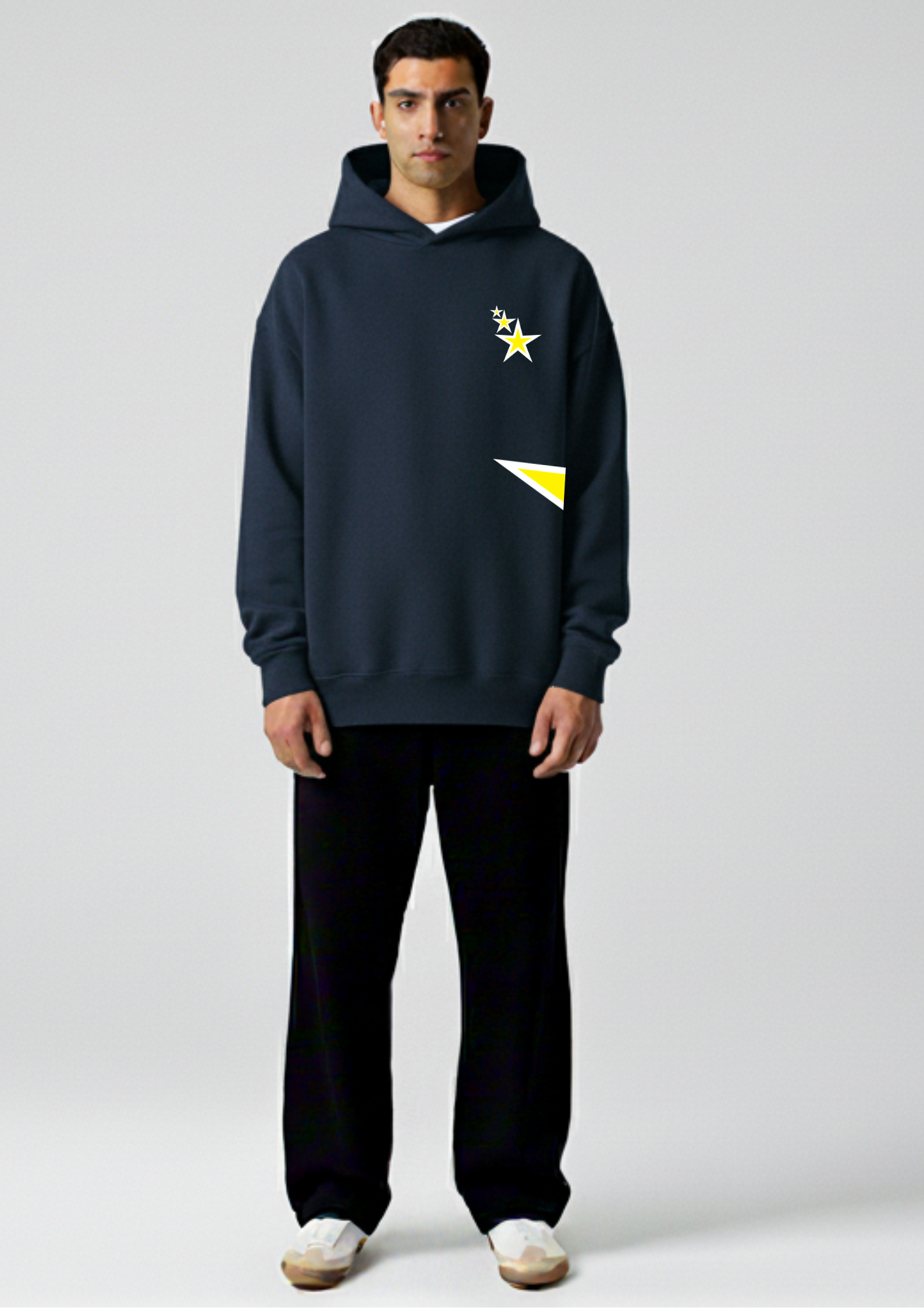 Night Sky Star Oversized Hoodie