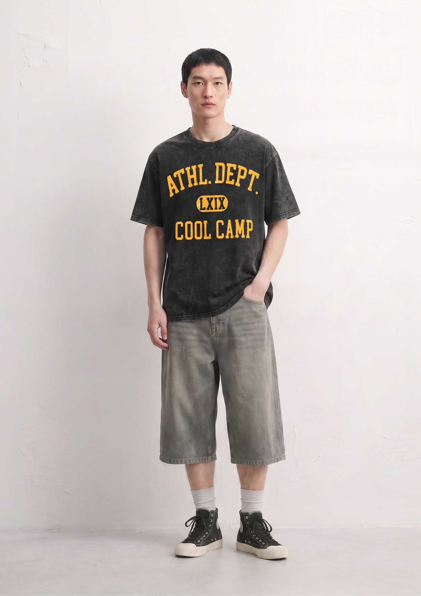 Cool Camp Washed Oversized Tshirt