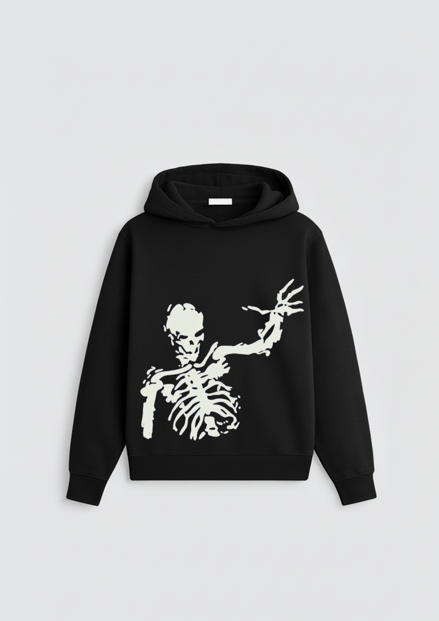 Skeleton Swing Oversized Hoodie
