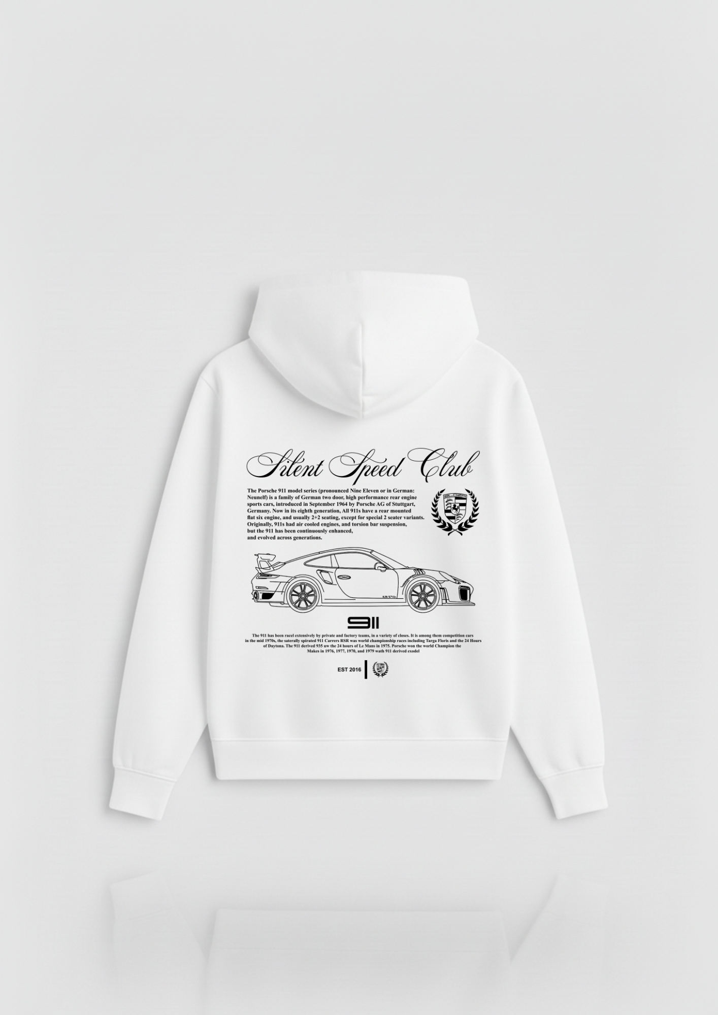 Porsche 911 Oversized Hoodie