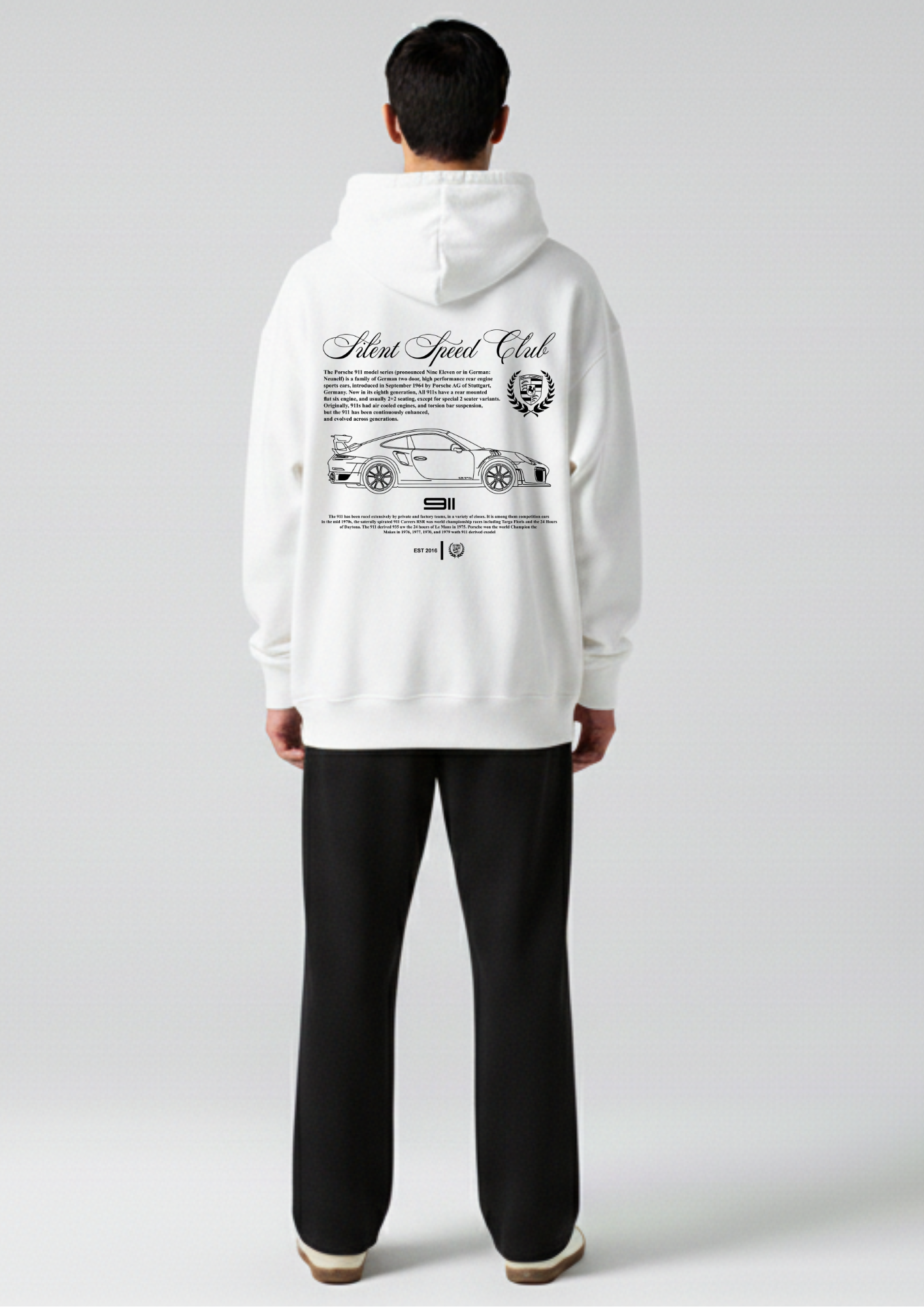 Porsche 911 Oversized Hoodie
