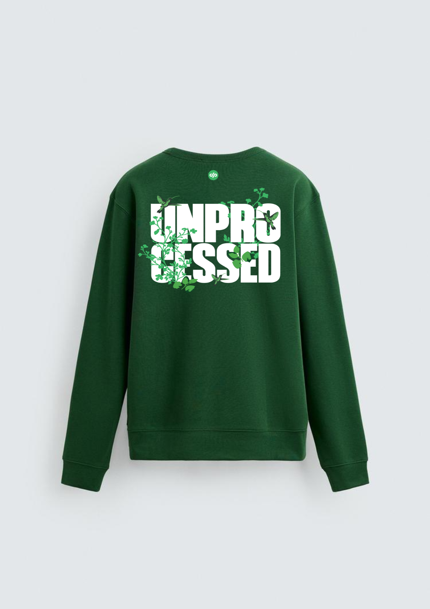 Dark green sweatshirt